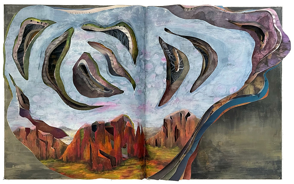 Mary Larsen, the heavens and the earth, 2024