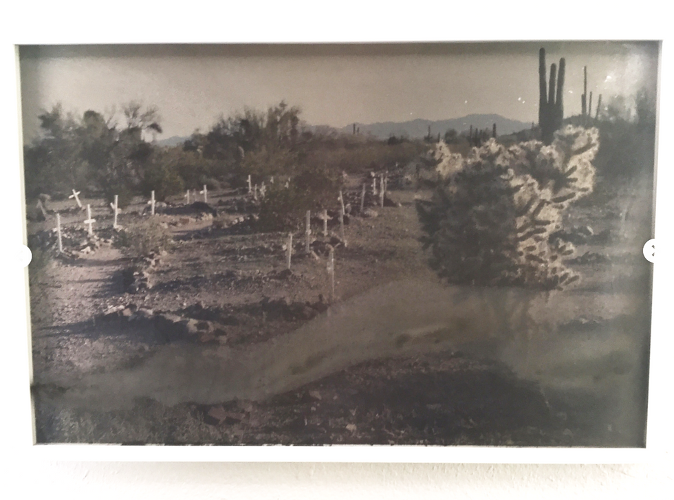 Cara Despain, slow burn (Arizona Ghost Cemetery), 2016
