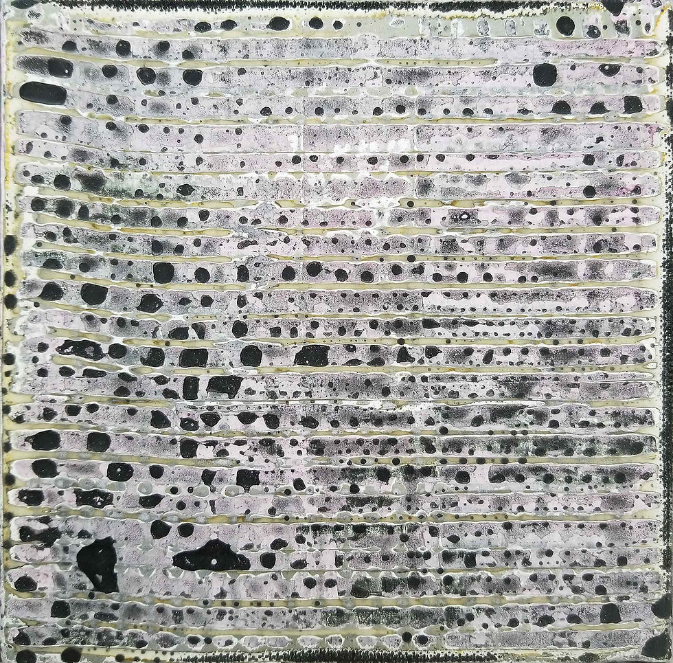 Lynne Golob Gelfman, pink grey black, 2006