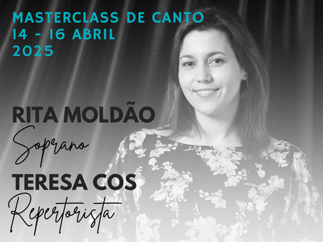 Masterclass de canto - Rita Moldão