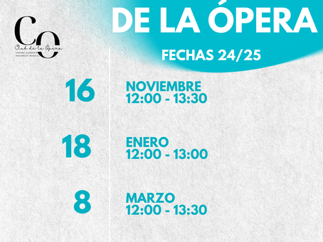 Club de la Ópera 24/25