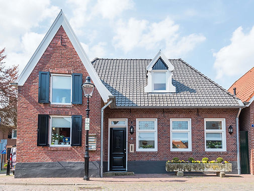 Vooraanzicht Vakantiehuis
