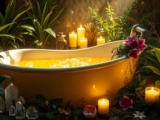 Riqueza e Prosperidade: Banhos Mágicos para Atrair Dinheiro Rápido e Abundância