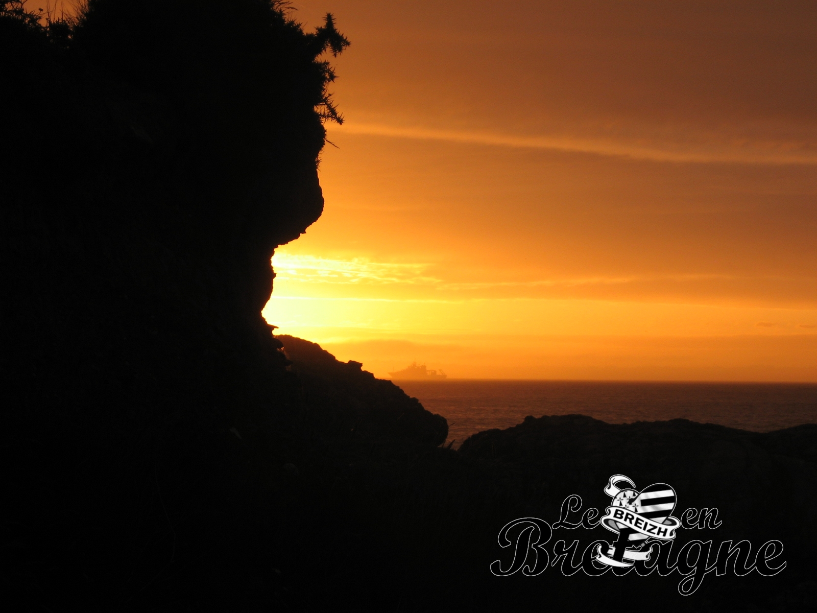 Le Cœur En Bretagne Les Couchers De Soleil Bretons