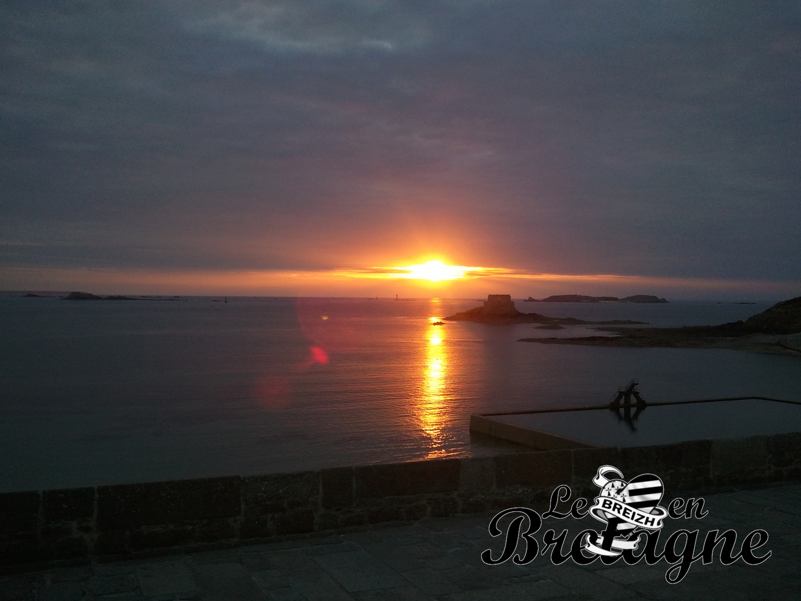 Le Cœur En Bretagne Les Couchers De Soleil Bretons