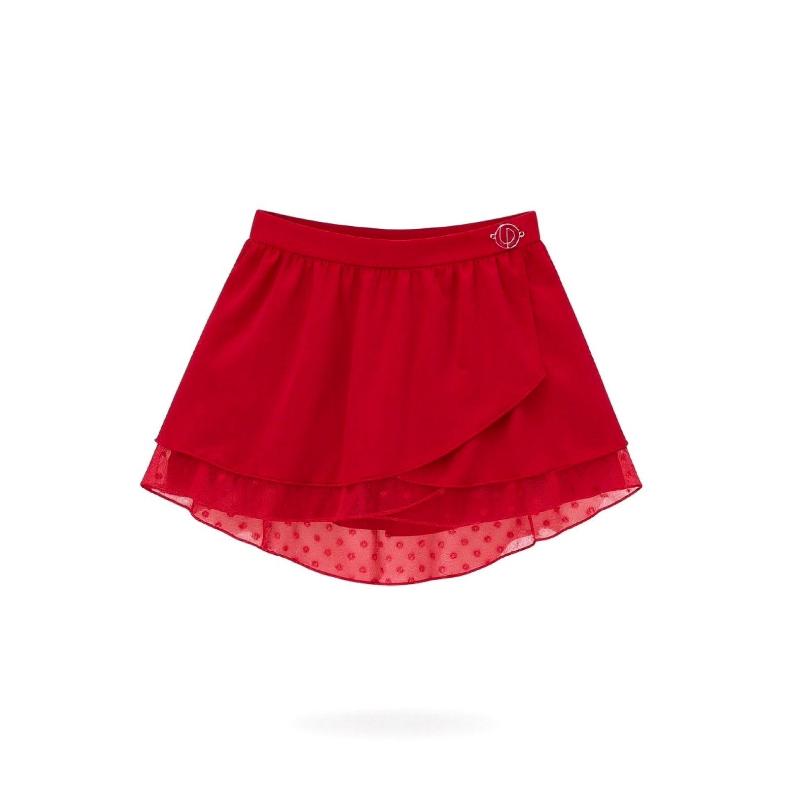 Kids Latin Skirt with dots