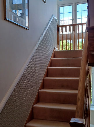 Dado rail interior decorating