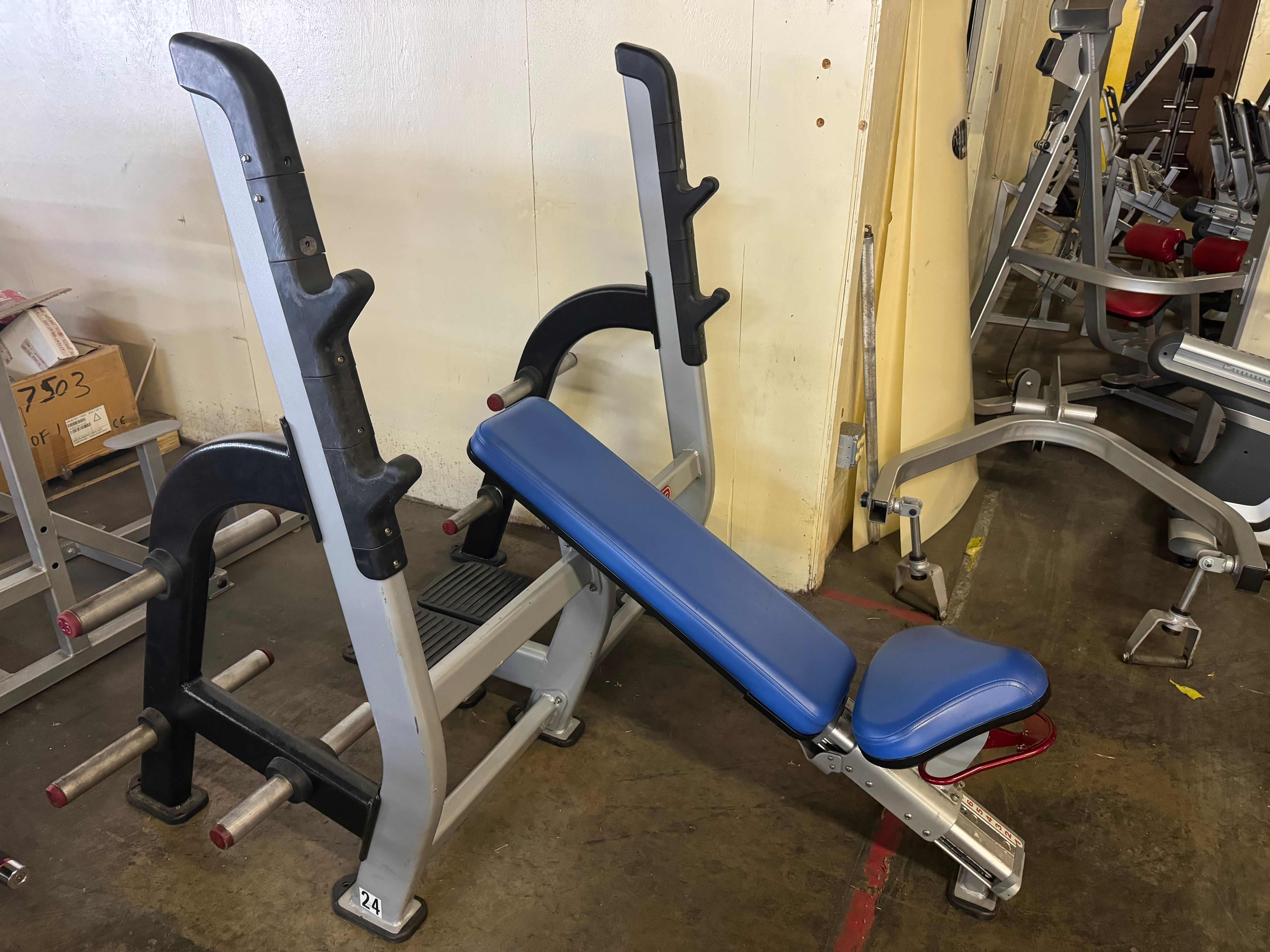 Used Star Trac Olympic Incline Bench