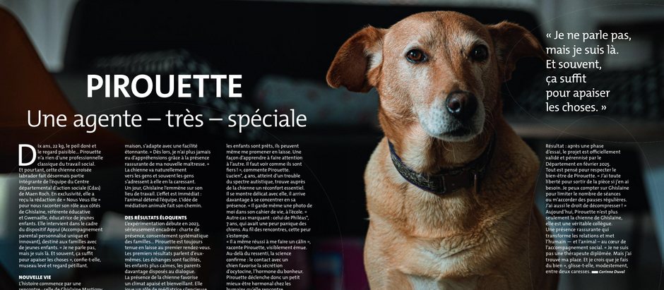 Pirouette, une agente très spéciale, Nous Vous Ille n°148 p.38-39