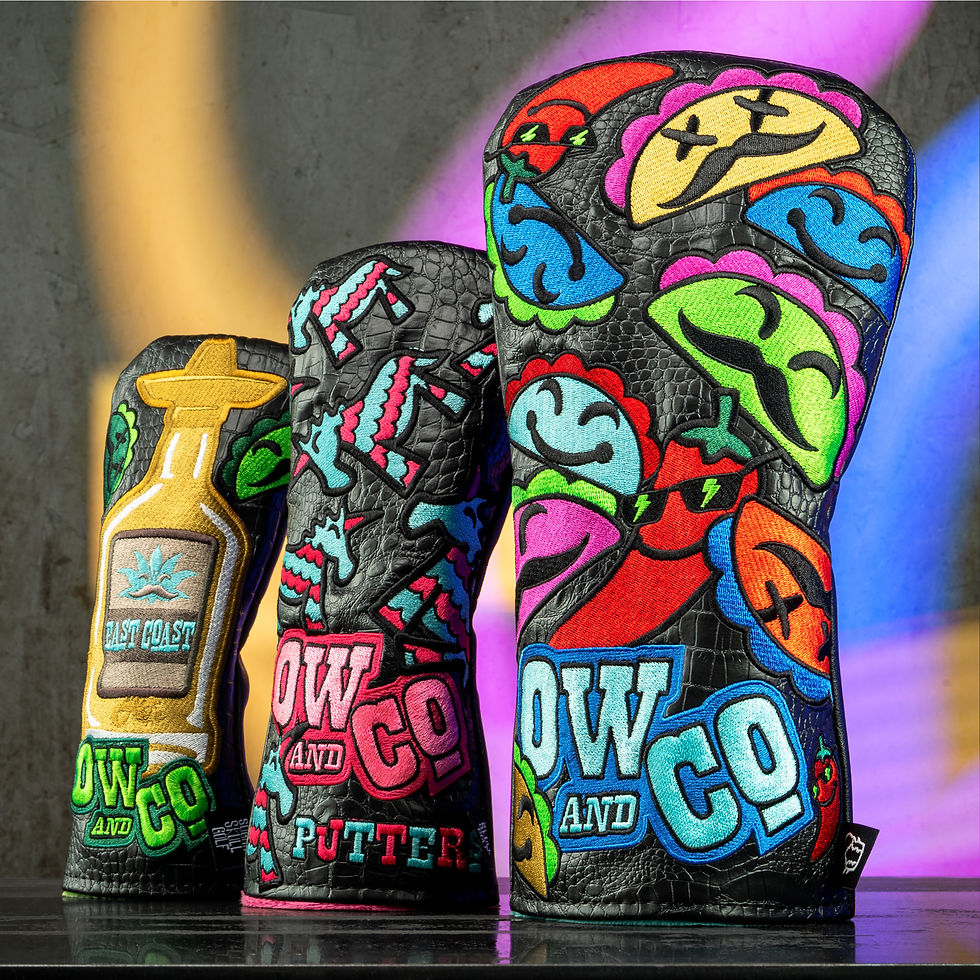 Thumbnail: CincOw De MayOw Headcovers (D-F-H-Blade)