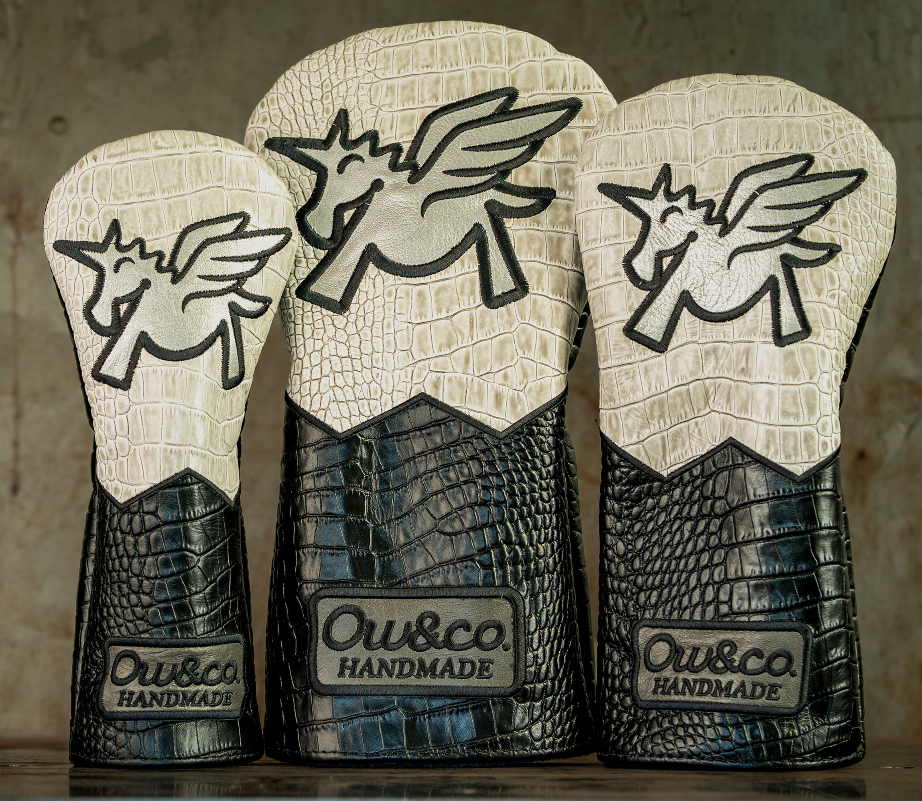 Mythicoop Smoked Gator Woods Headcover Set