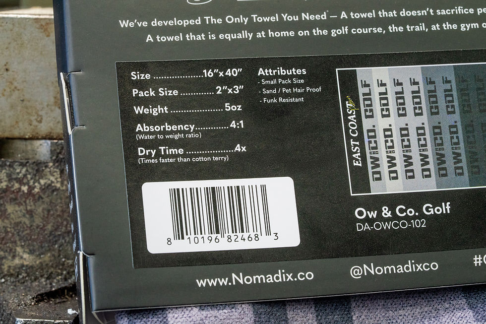 Thumbnail: Togue Golf Towel by Nomadix