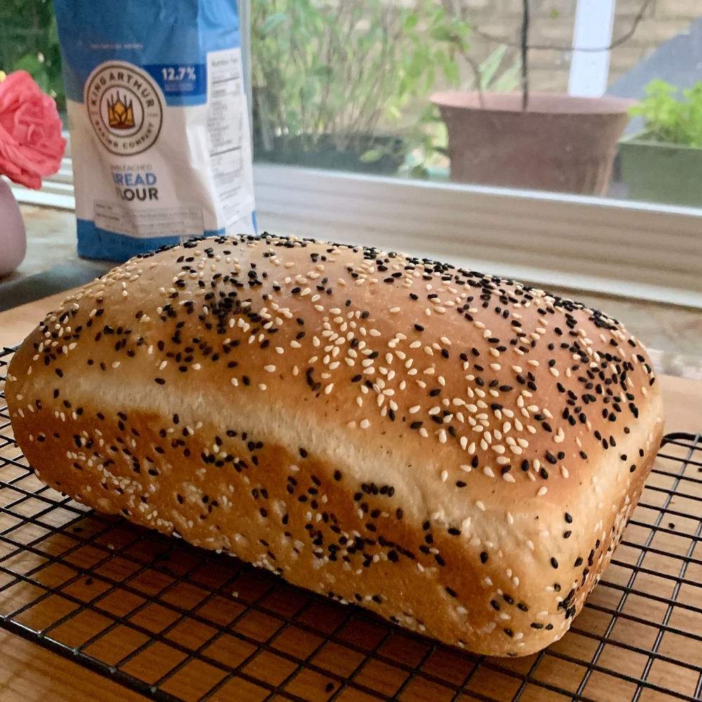 Sodium free sandwich bread