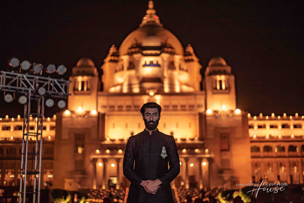 Man at Umaid Bhawan Palace Jodhpur