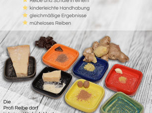 Wir präsentieren: die Cearmico-Reibe von ANCKERAMIC