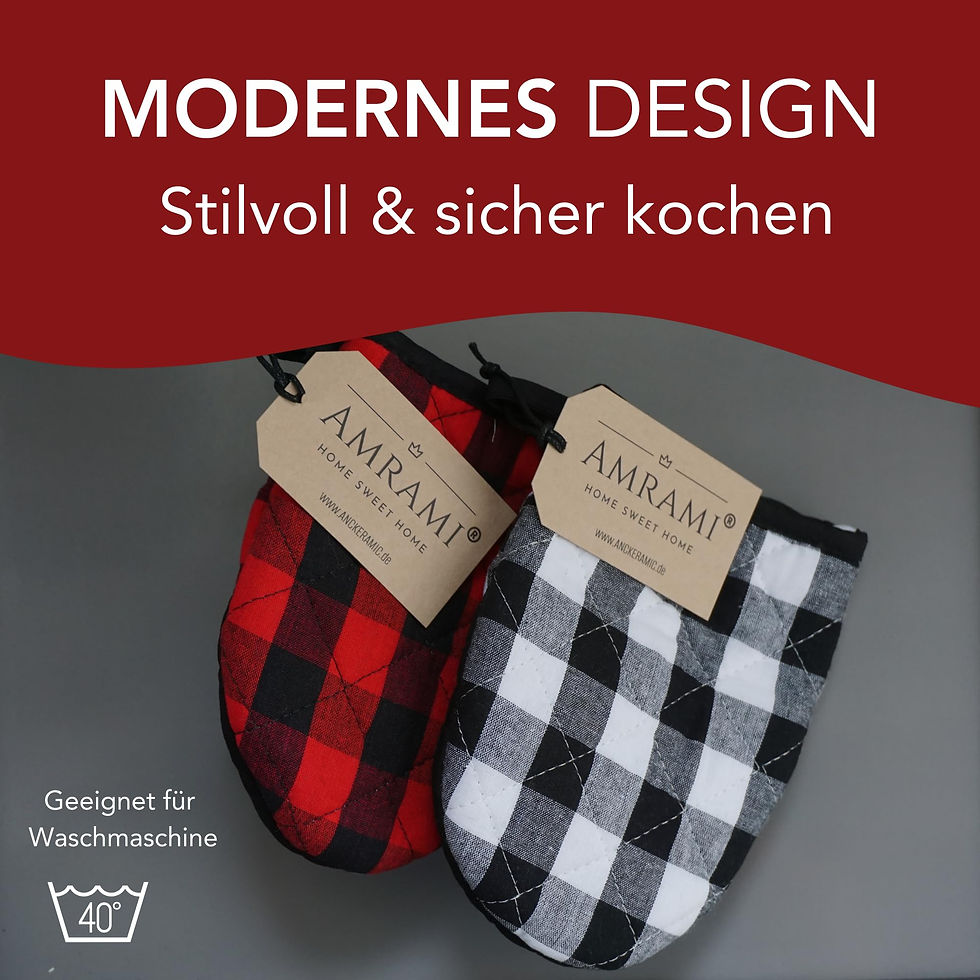 Miniaturbild: Amrami topflappen aus Baumwolle
