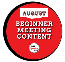 August Beginner Content