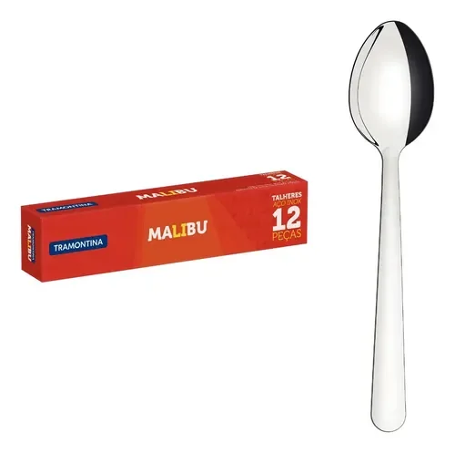 COLHERES PARA CAFÉ TRAMONTINA MALIBU 12 PEÇAS