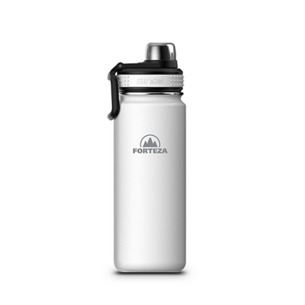 GARRAFA TÉRMICA FORTEZA BRANCA 650ML