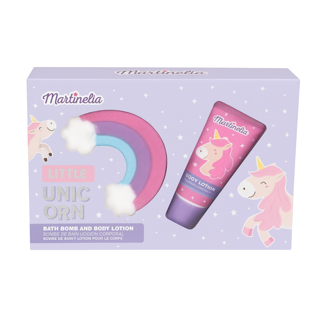 MARTINELIA SET BOMBAS DE BANHO + LOÇÃO CORPORAL