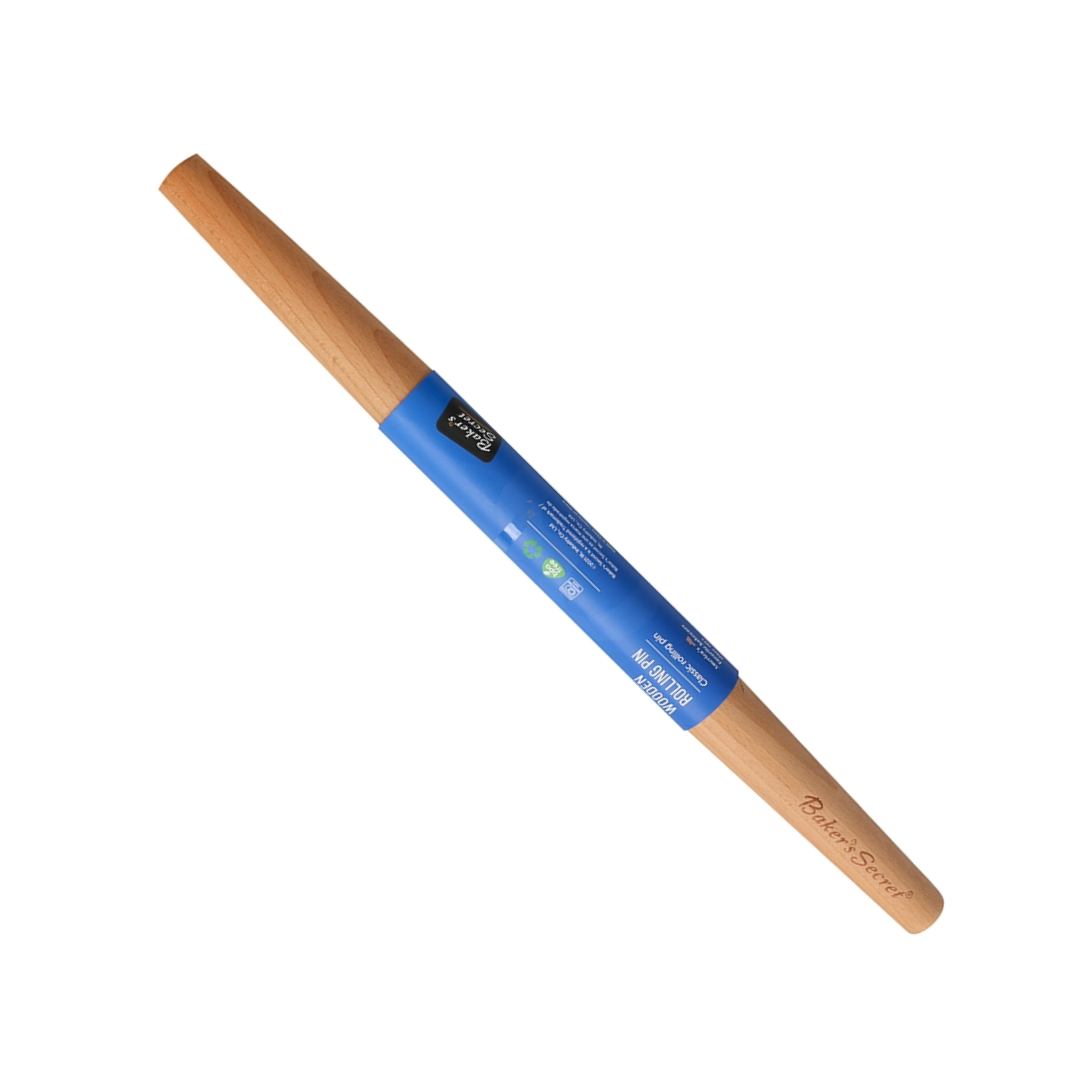 ROLO DE MASSA DE MADEIRA DE 49 CM