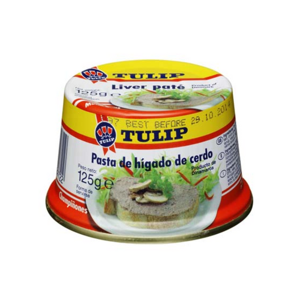 PATÊ DE FOIE COM COGUMELOS 125GR TULIP