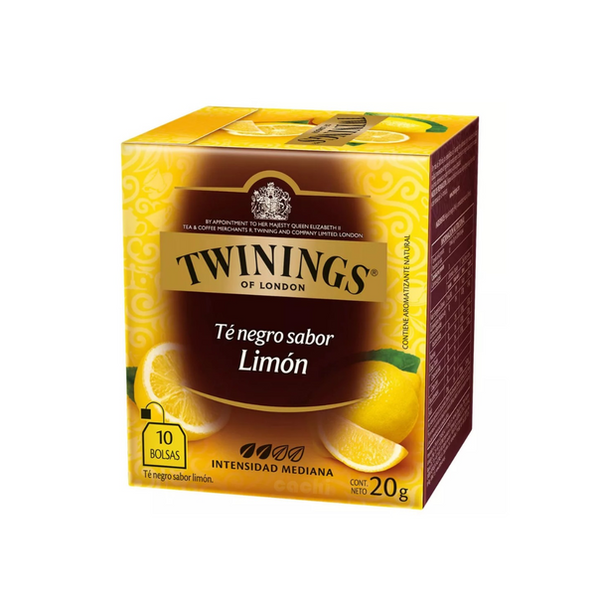 CHÁ TWININGS SABOR LIMÃO – 10 SACHÊS