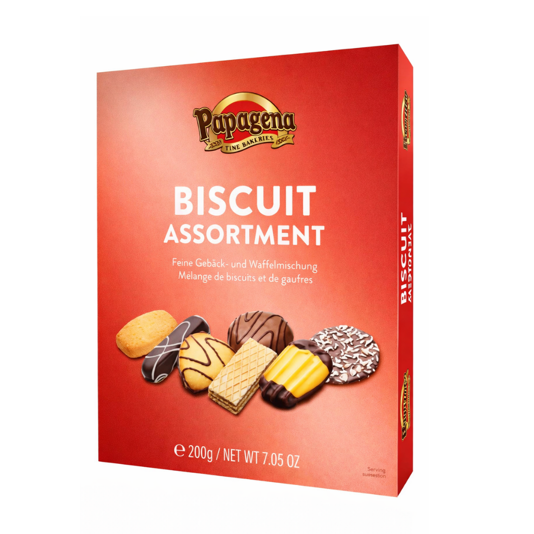 BISCUIT ASSORTMENT PAPAGENA 200G