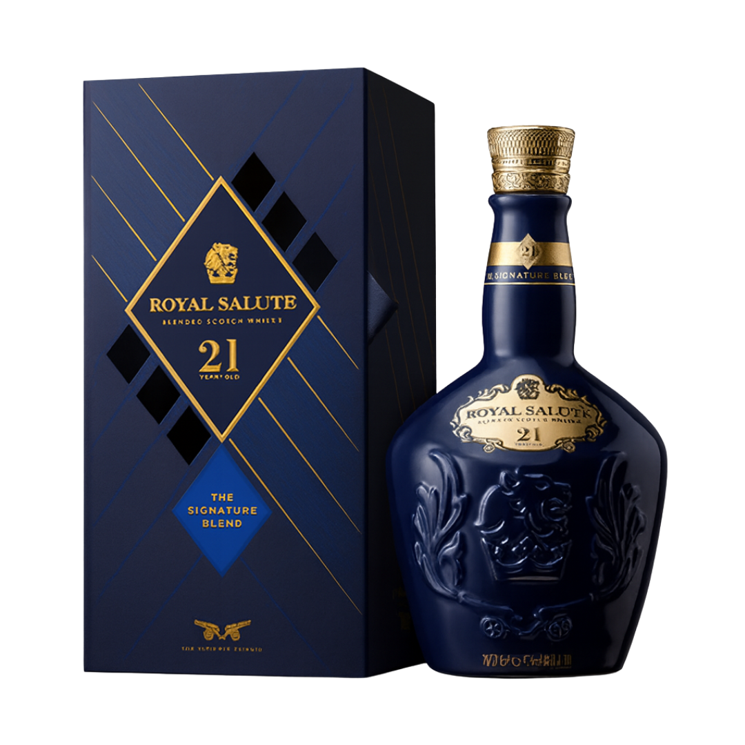 CHIVAS REGAL 21 ANOS ROYAL SALUTE 1LT