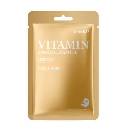 MÁSCARA FACIAL COM VITAMINA E NIACINAMIDA