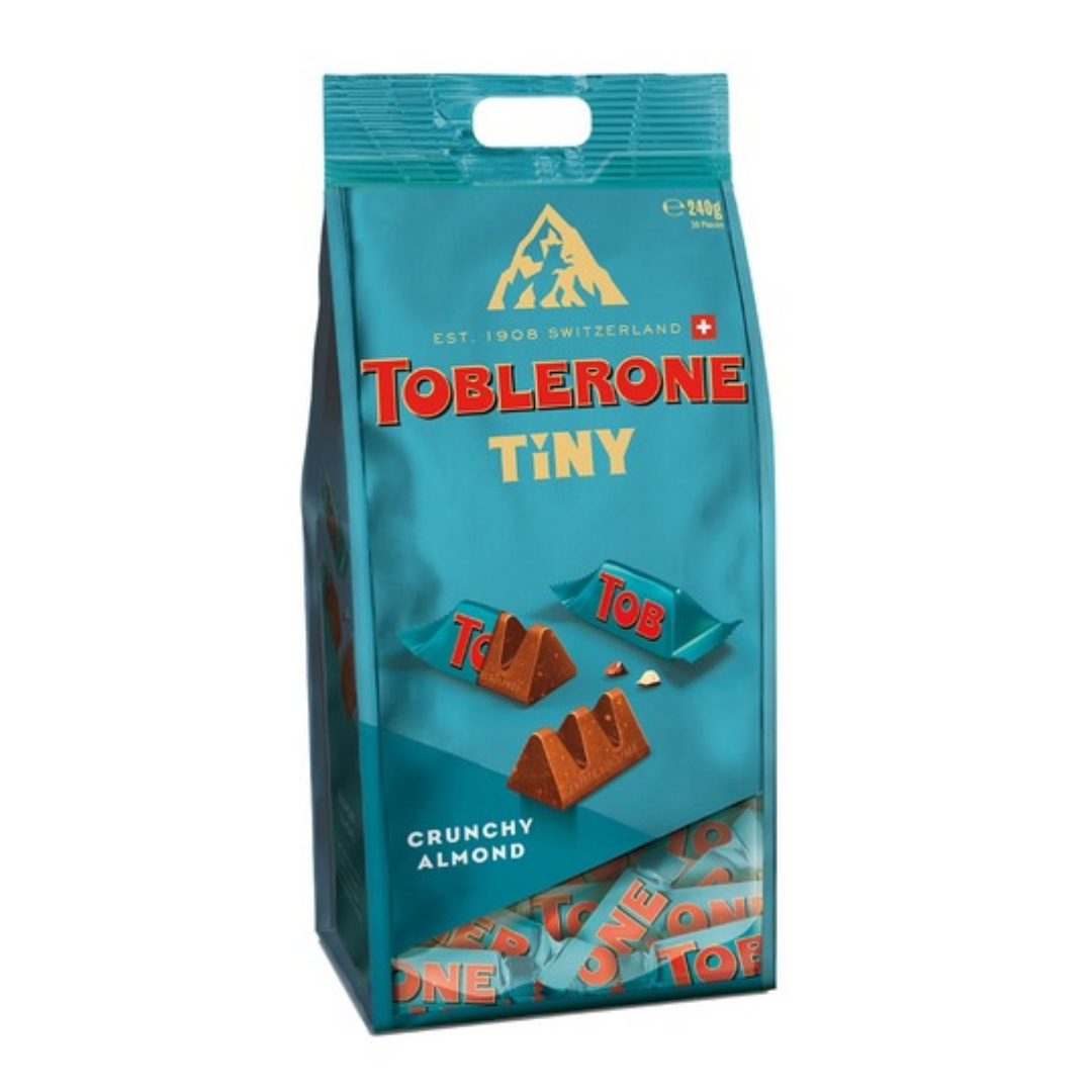 TOBLERONE TINY CRUNCHY ALMOND 240G