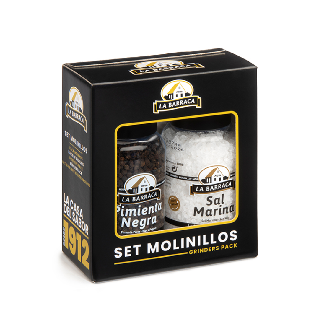 LA BARRACA CONJUNTO DE 2 MOINHOS DE SAL MARINHO/PIMENTA NG