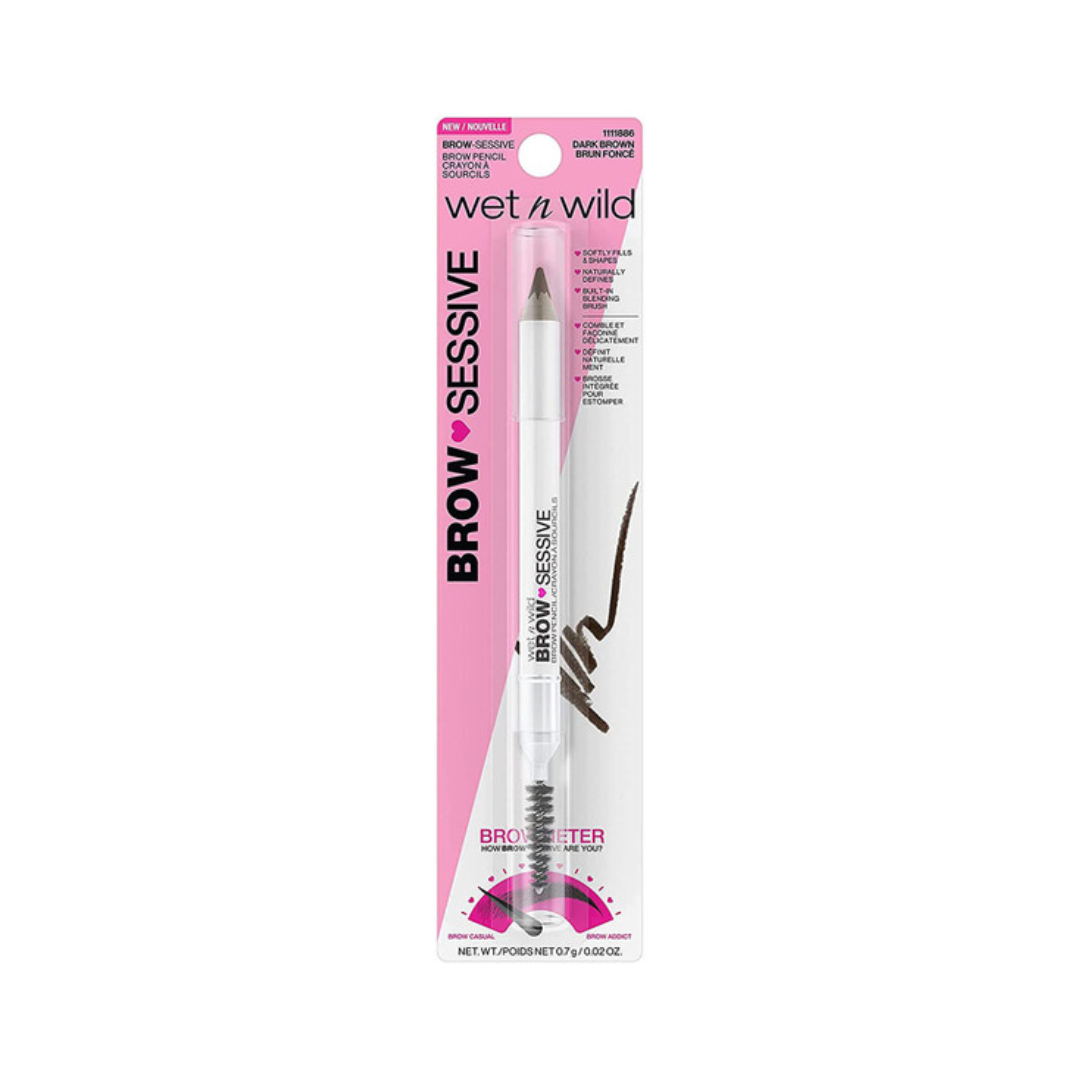 LÁPIS PARA SOBRANCELHA WET N WILD BROW-SESSIVE DARK BROWN