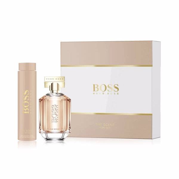 BOSS THE SCENT FOR HER EDP 100 ML + BODY LOTION 200 ML