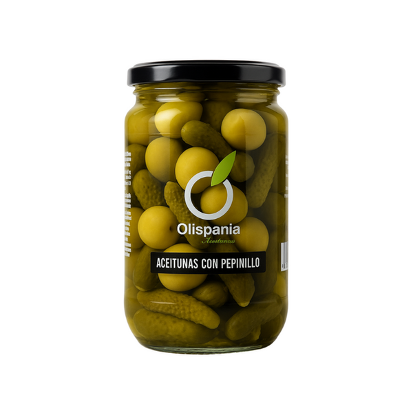 AZEITONAS OLISPANIA COM PICLES 314ML