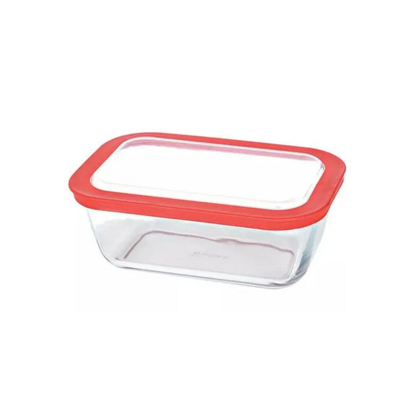 MARINEX PRÁTICA ASSADEIRA RETANGULAR COM TAMPA PLÁSTICA 700ML