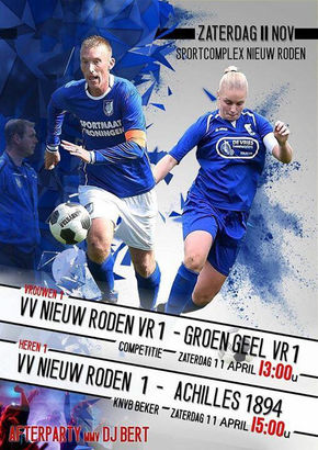 Beide hoofdmachten van het trotse Nieuw Roden komen op dezelfde dag in het veld. Heren spelen normaa