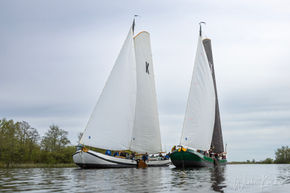 Princenhoftocht Skûtsjes Eernewoude