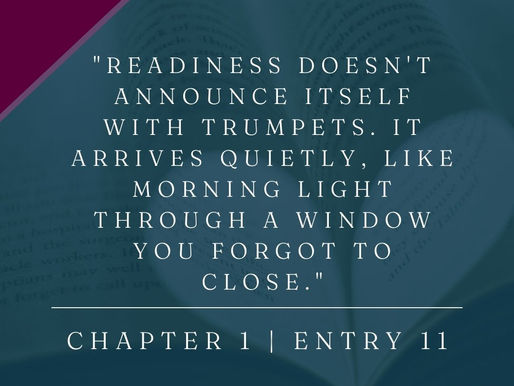 Chapter 1 | Entry Eleven