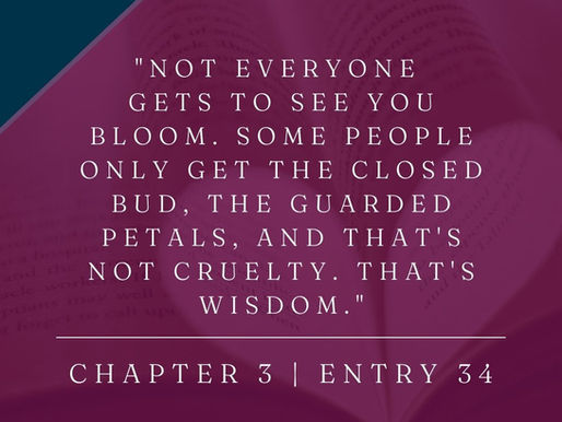Chapter 3 | Entry Thirty-Four