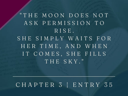 Chapter 3 | Entry Thirty-Seven