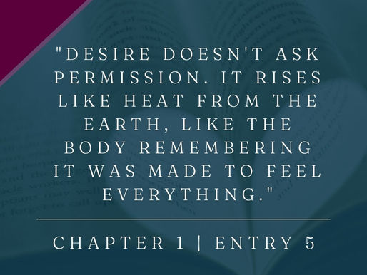 Chapter 1 | Entry Five