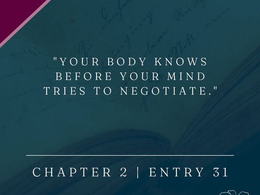 Chapter 3 | Entry Thirty-One