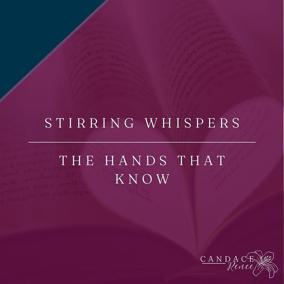 Stirring Whispers | The Hands That Know