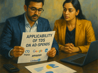 Applicability of TDS on Ad-spends on Meta, Google, Amazon and LinkedIn