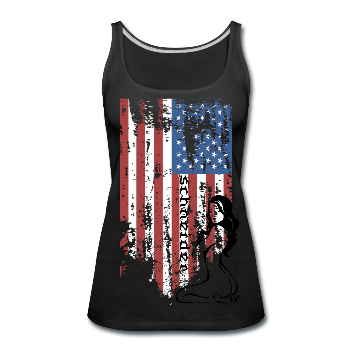 U.S.A Damen Tanktop