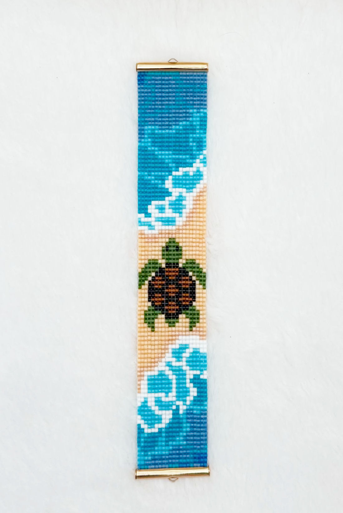 B-0089 - Turtle with Waves