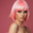 Willow Salon-Tacoma WA_Thick Bangs with Soft Pink Color and Blunt Cut with Highlights.jpg