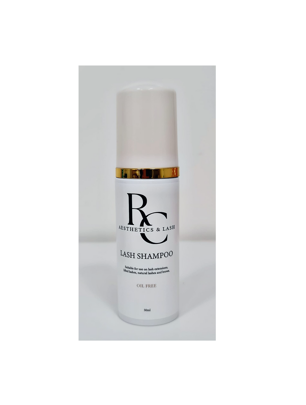 lash shampoo, eyelash shampoo, rc lash shampoo