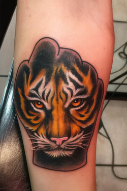 Tiger Head Tattoo